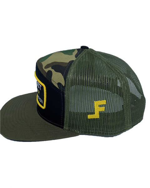 Image #2 - Lane Frost Men's Rifle Military Camo Ball Cap , Camouflage, hi-res