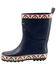 Image #3 - Pendleton Girls' Tucson Rain Boots - Round Toe, Navy, hi-res