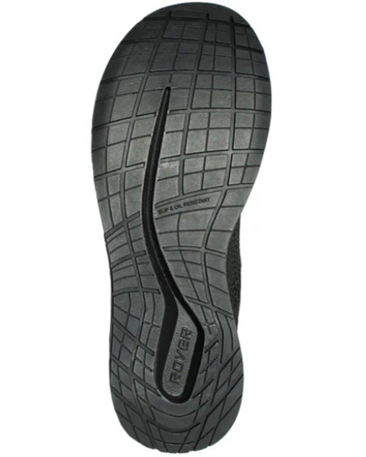 Image #4 - ROYER Men's Rush Work Shoes - Aluminum Toe, Black, hi-res