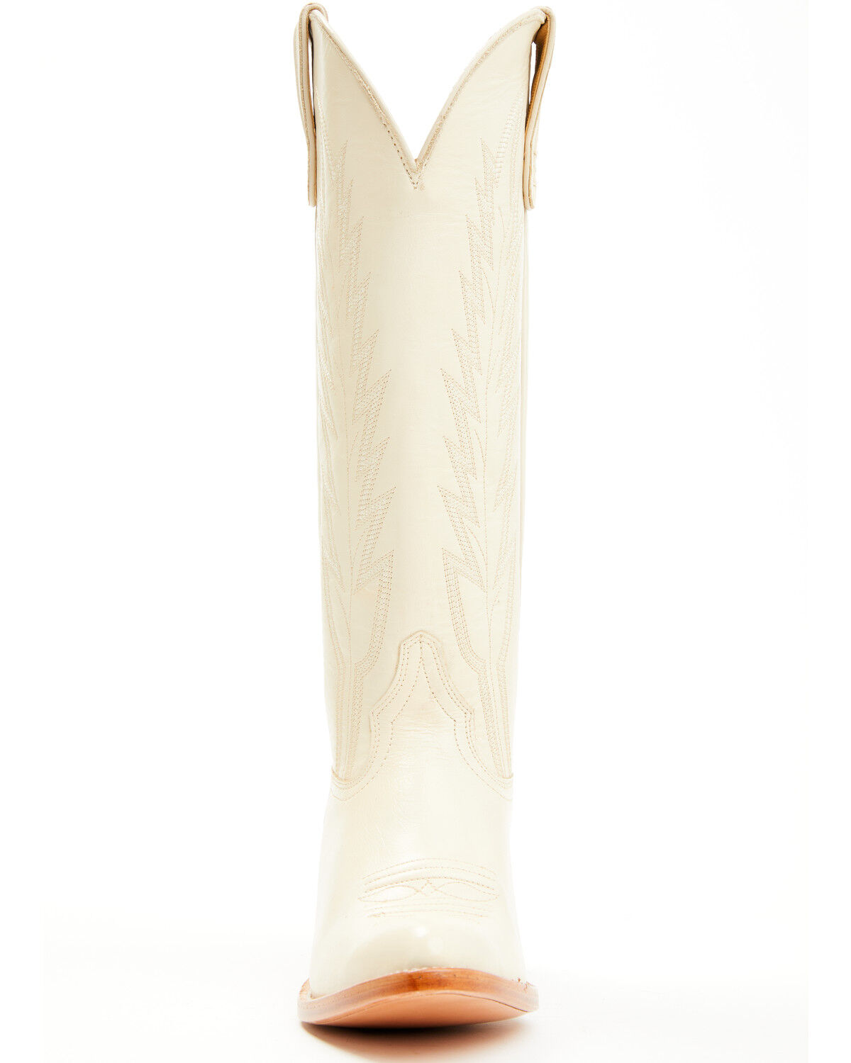 Image #4 - Macie Bean Women's Spacey Gracey Western Boots - Round Toe, Ivory, hi-res