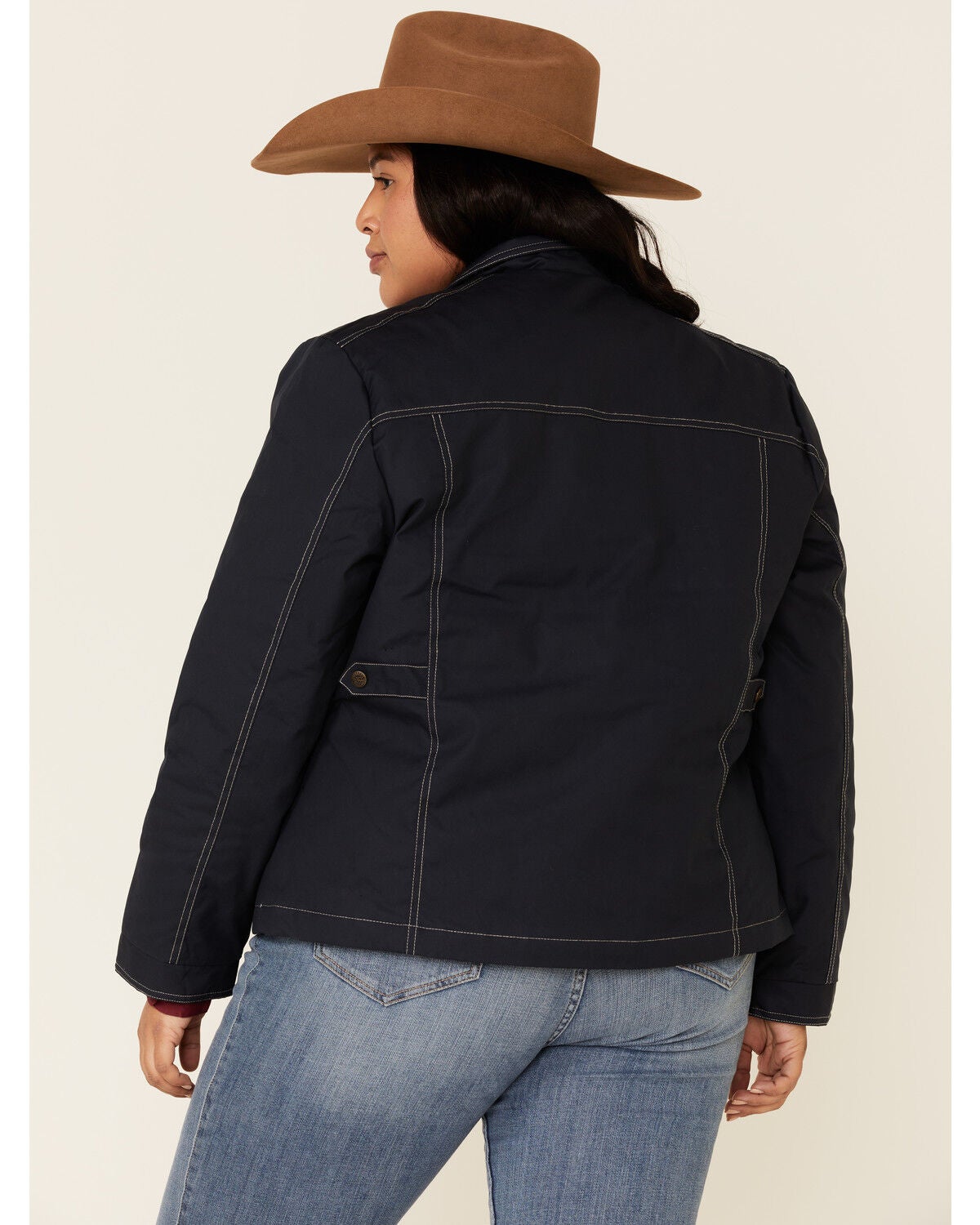 Image #4 - Outback Trading Co. Women's Contrast Stitch Lightweight Insulated Jacket - Plus, , hi-res