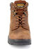 Image #4 - Carolina Men's 6" Waterproof Work Boots - Steel Toe, Brown, hi-res