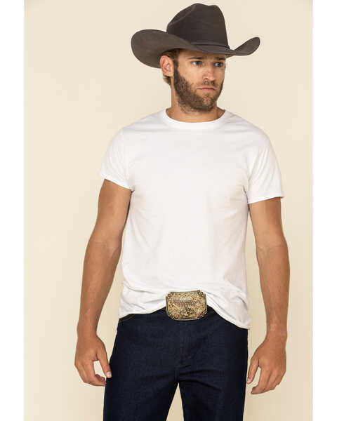 Image #2 - Wrangler Men's Active Flex Prewashed Indigo Slim Cowboy Cut Jeans , , hi-res