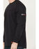 Image #4 - Ariat Men's FR Air USA Scream Long Sleeve Work T-Shirt, Black, hi-res