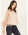 Image #2 - Idyllwind Women's Madie Faux Suede Fringe Tank, Pink, hi-res