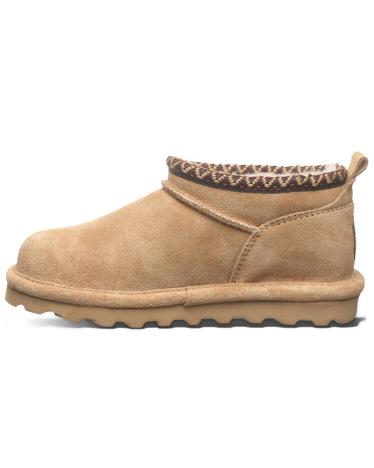 Image #3 - Bearpaw Girls' Super Shorty Deco Casual Boots, Chestnut, hi-res