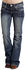 Stetson Women's 816 Fit White "S" Stitch Bootcut Jeans - Plus, Denim, hi-res