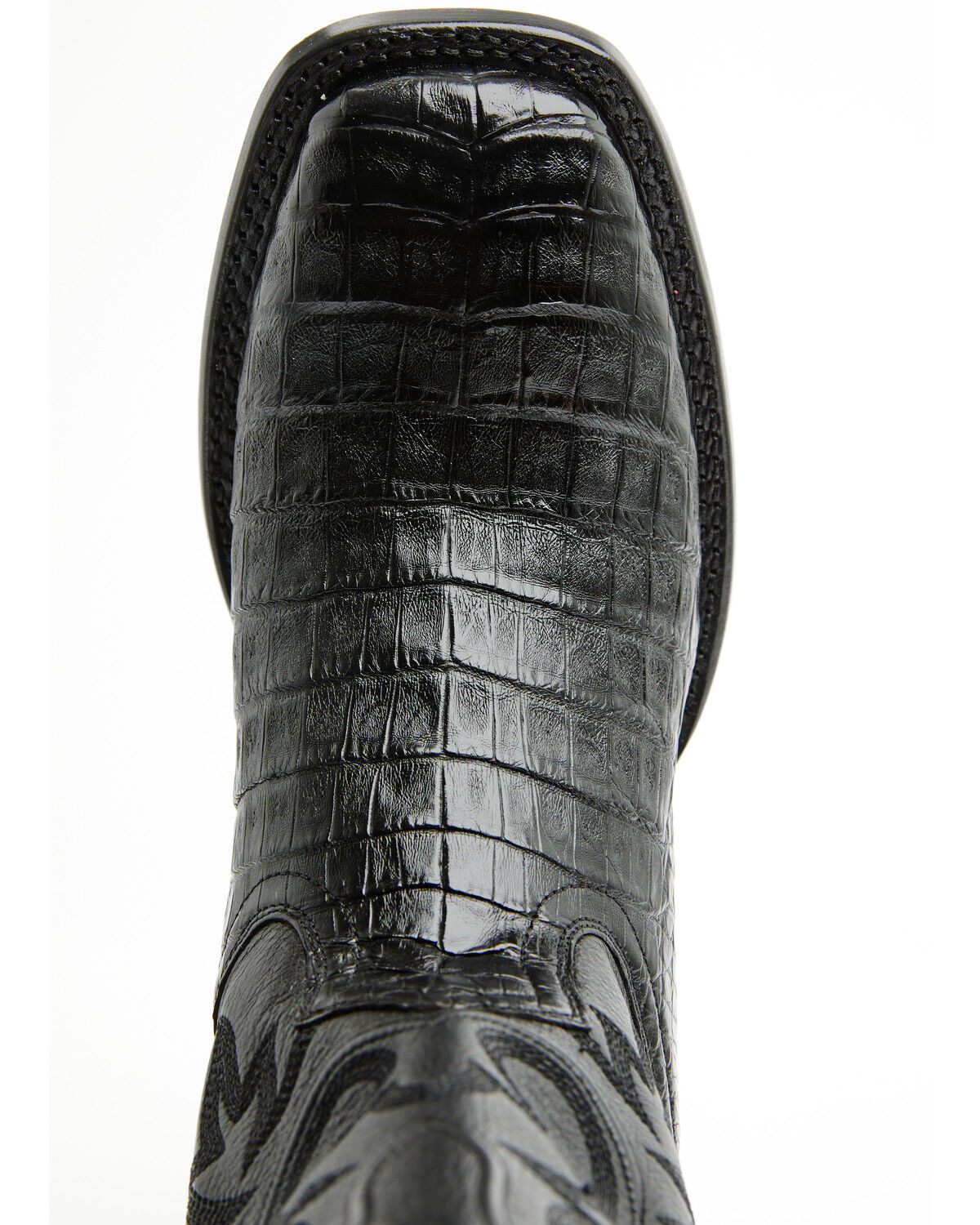 Image #6 - Cody James Black 1978® Men's The Hayward Exotic Caiman Belly Western Boots - Broad Square Toe, Black, hi-res