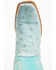 Image #6 - Corral Women's Exotic Ostrich Western Boots - Square Toe, Blue, hi-res