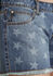Roper Denim Boyfriend Star Print Shorts, Denim, hi-res