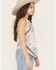 Image #2 - Rock & Roll Denim Girls' Scarf Print Tank, Natural, hi-res