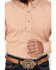 Image #3 - Cinch Men's Geo Print Long Sleeve Button-Down Western Shirt, Copper, hi-res