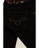 Image #4 - Rock & Roll Denim Women's Mid Rise Bootcut Stretch Denim Jeans, Black, hi-res