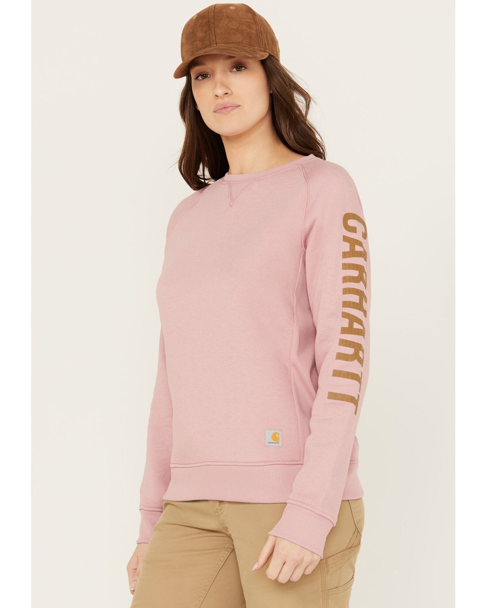 Carhartt Women's Relaxed Fit Midweight Crewneck Sweatshirt - Country  Outfitter