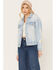 Image #2 - Driftwood Women's Light Wash Daisy Daydreaming Denim Jacket, Light Wash, hi-res