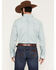 Image #4 - Wrangler X Cody Johnson Men's Paisley Print Long Sleeve Button-Down Western Shirt, Green, hi-res