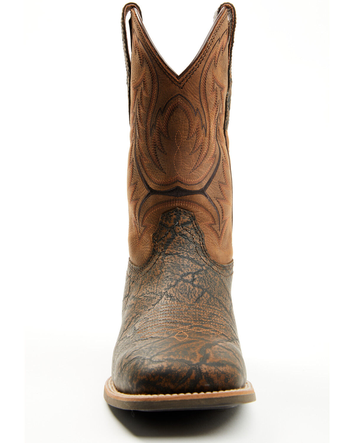 Image #4 - Cody James Men's Force Performance Western Boots - Broad Square Toe, Brown, hi-res