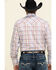 Image #2 - Roper Men's Classic Tan Plaid Long Sleeve Western Shirt, Tan, hi-res
