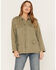 Image #2 - Wild Moss Women's Knit Back Western Jacket, Olive, hi-res