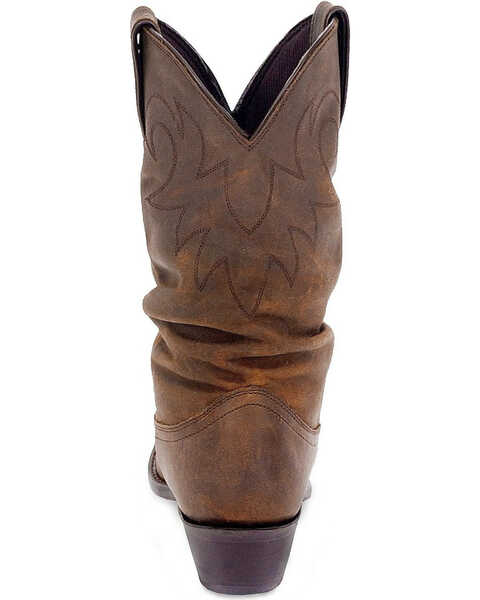 Image #7 - Durango Women's Slouch Western Boots - Medium Toe, Earthtone, hi-res