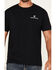 Image #3 - Smith & Wesson Men's Eagle Spade Playing Card Short Sleeve Graphic T-Shirt, Black, hi-res