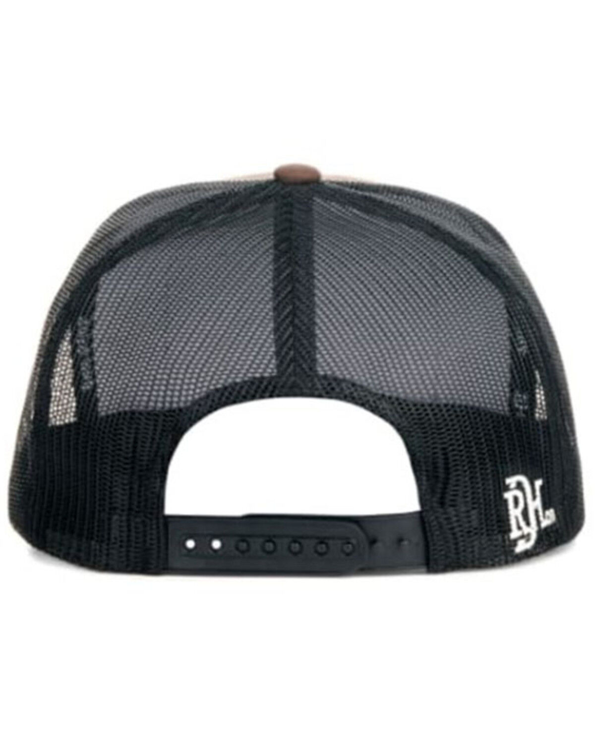 Image #2 - Red Dirt Hat Men's Cuban Ball Cap, Black/brown, hi-res
