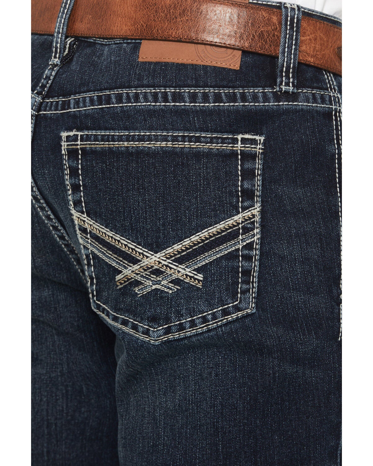 Image #4 - Cody James Men's Buster Wash Jackson Slim Straight Stretch Denim Jeans, Dark Wash, hi-res