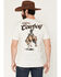 Image #1 - Cody James Men's Original Cowboy Short Sleeve Graphic T-Shirt, Natural, hi-res