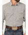 Image #3 - Blue Ranchwear Men's Dickens Gingham Long Sleeve Snap Western Shirt, Slate, hi-res