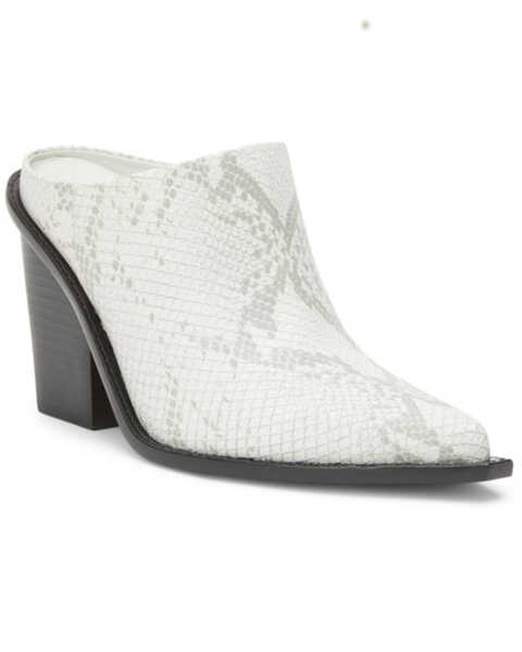 Image #1 - Matisse Women's Deena Western Fashion Mules - Snip Toe, White, hi-res