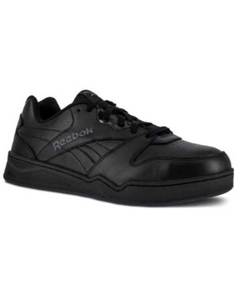 Reebok Men's Low Cut Work Shoes - Composite Toe, Black, hi-res