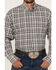 Image #3 - Wrangler Men's Bucking Cancer Plaid Print Long Sleeve Button-Down Western Shirt, Black, hi-res