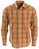 Image #1 - Mountain Khakis Men's Rodeo Long Sleeve Woven Shirt, Orange, hi-res