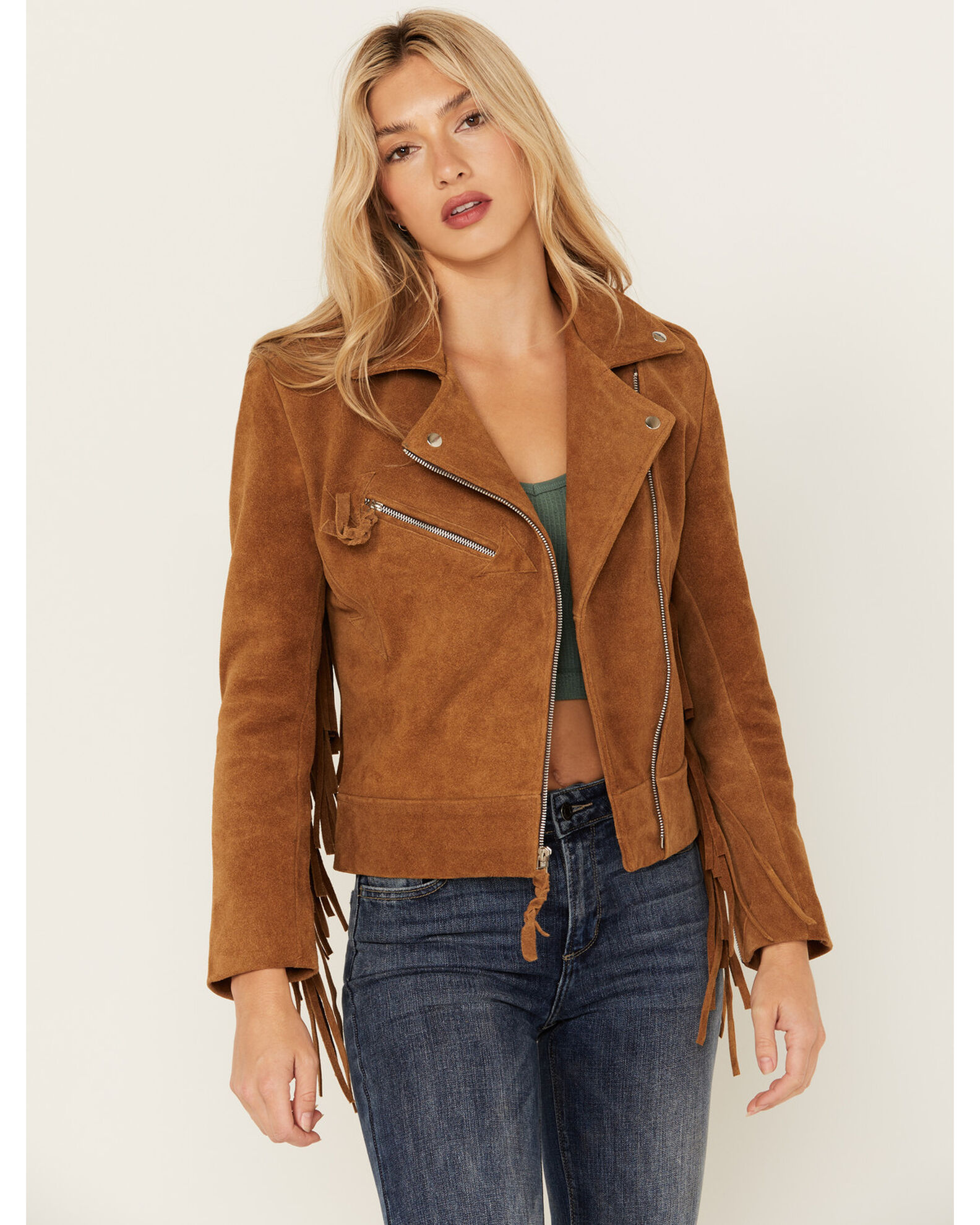 Western Co Women s Urban Cowgirl Retro Biker Jacket Country