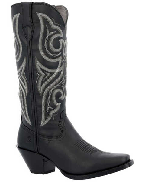 Durango Women's Crush Western Boots - Snip Toe, Black, hi-res