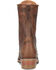 Image #4 - Double H Men's Lewis Packer Boots - Round Toe, Caramel, hi-res