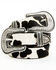 Image #3 - Idyllwind Women's Double Down Western Double Buckle Belt, Black, hi-res