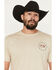 Image #3 - Howitzer Men's Blue Collar Eagle Short Sleeve Graphic T-Shirt, Oatmeal, hi-res