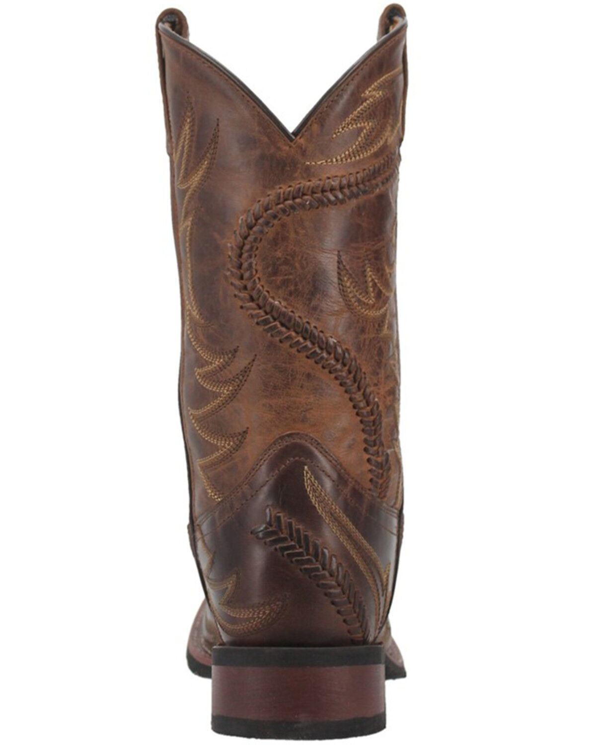 Image #5 - Laredo Men's Arlo Bucklace Fancy Sidewinder Western Boots - Broad Square Toe, , hi-res