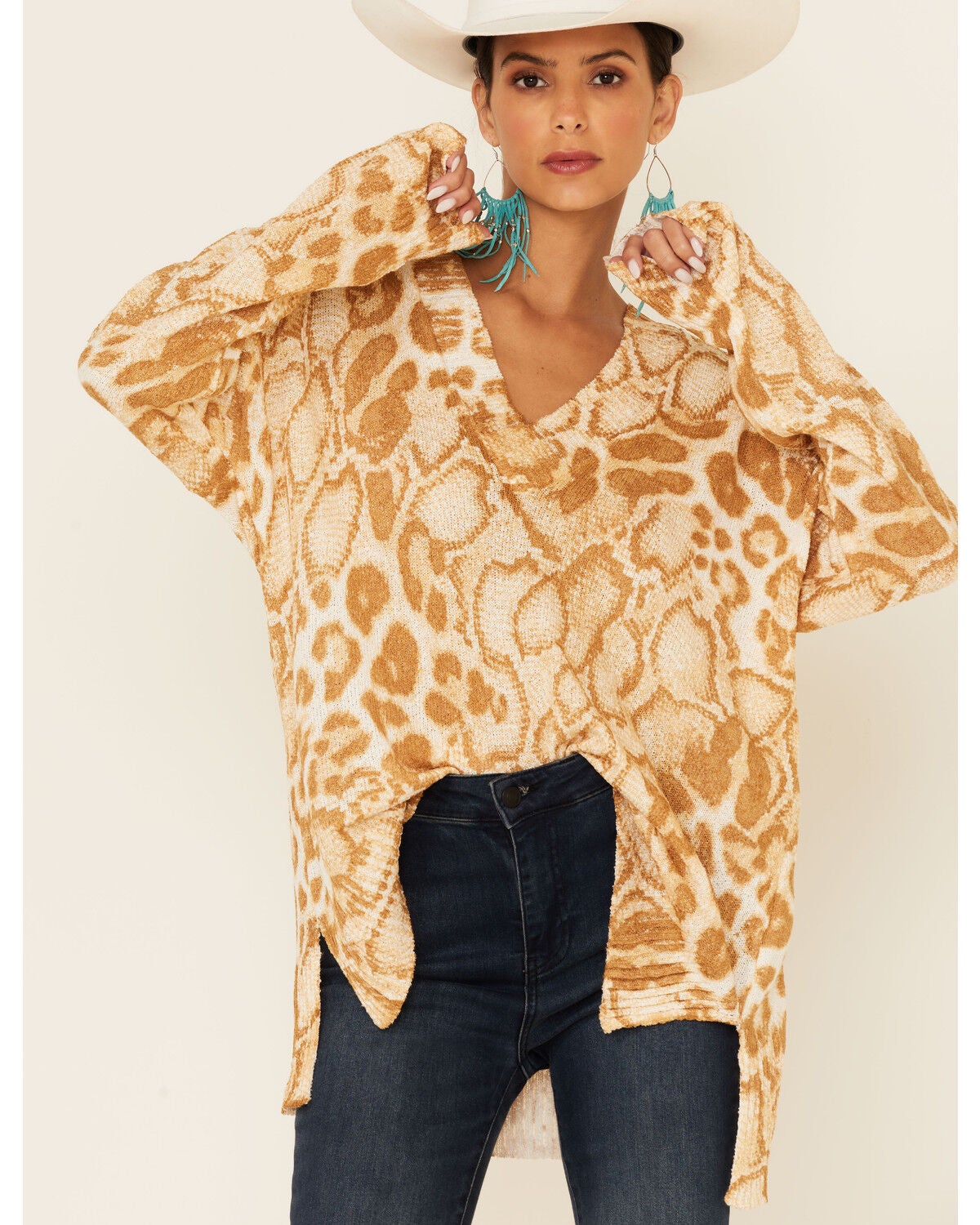 show me your mumu cheetah sweater