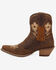 Image #3 - Dingo Women's Country Cutie Western Booties - Snip Toe, Brown, hi-res