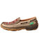 Twisted X Women's Multicolor ECO TWX Driving Moccasin Shoes - Moc Toe, Beige/khaki, hi-res