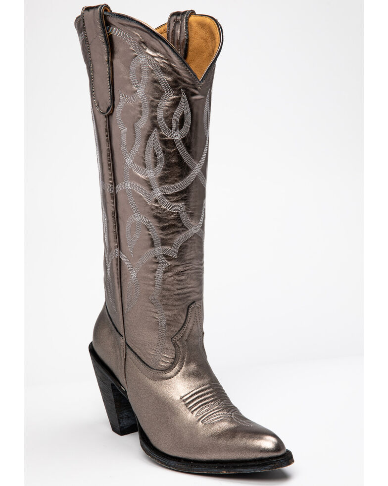 Idyllwind Women's Revenge Western Boots - Round Toe, Silver, hi-res