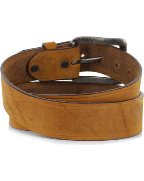 Image #3 - Chippewa Men's Logger Bark Leather Belt, Brown, hi-res