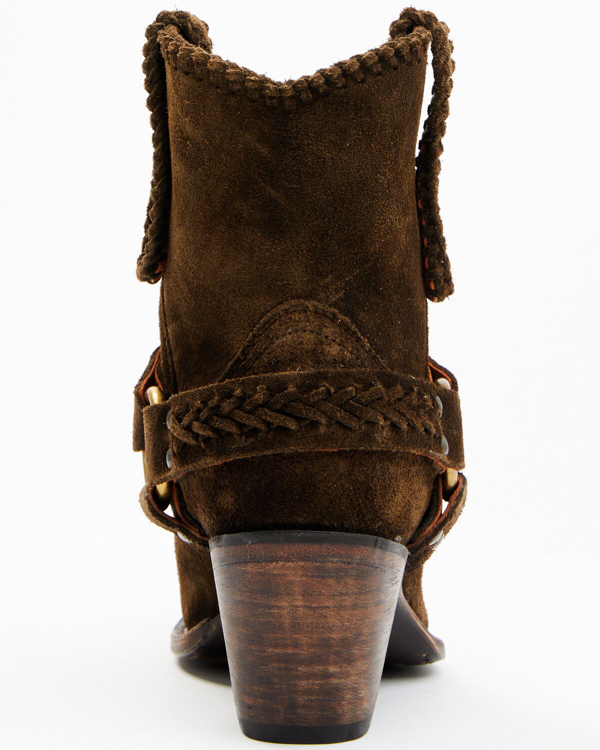 Image #5 - Cleo + Wolf Women's Willow Western Fashion Booties - Snip Toe, Olive, hi-res