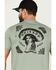 Image #4 - Brixton Men's Vive Libre Short Sleeve Graphic T-Shirt, Medium Green, hi-res