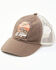 Image #1 - Shyanne Women's Take A Hike Embroidered Patch Mesh-Back Ball Cap, Dark Brown, hi-res