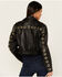 Image #4 - Cleobella Women's Baxter Leather Jacket, Black, hi-res