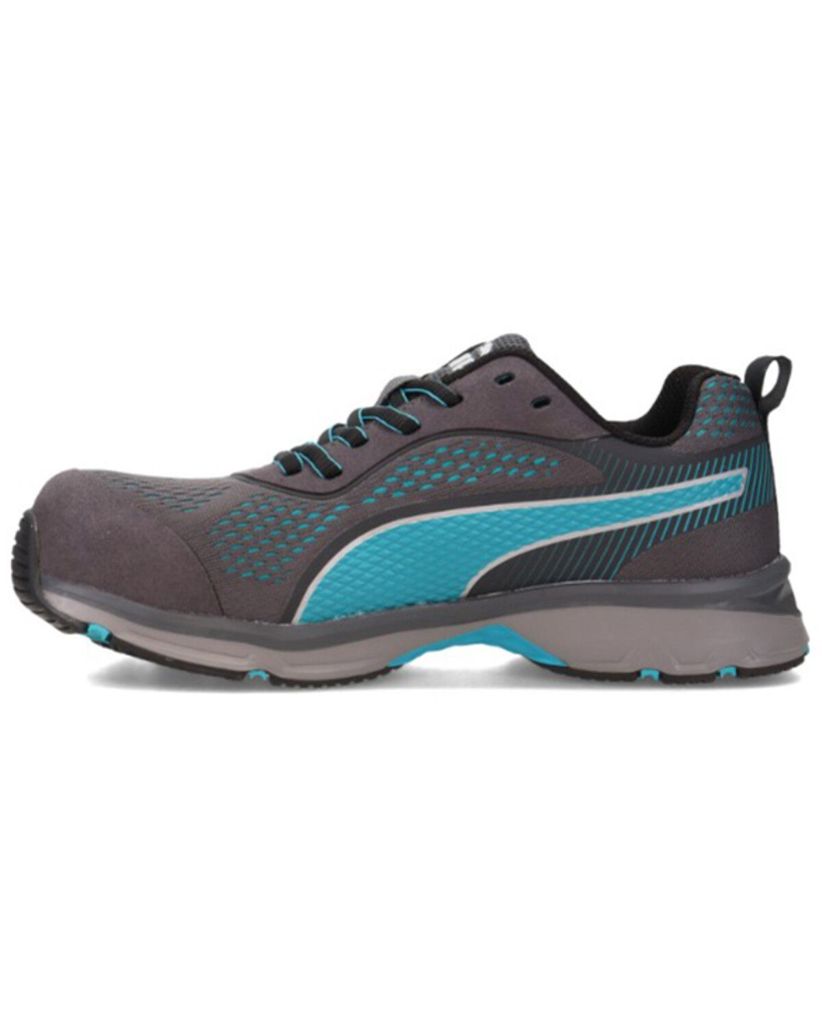 Image #3 - Puma Safety Women's Fuse Knit Work Shoe - Composite Toe, Blue, hi-res