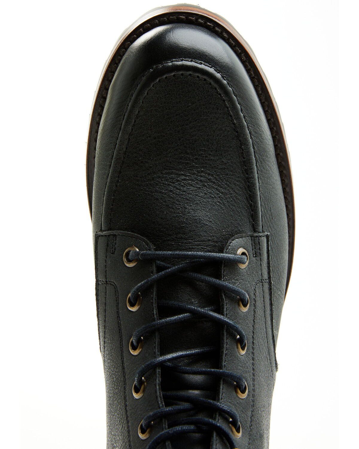 Image #6 - Brothers and Sons Men's Boondocks Casual Boots - Moc Toe, Black, hi-res